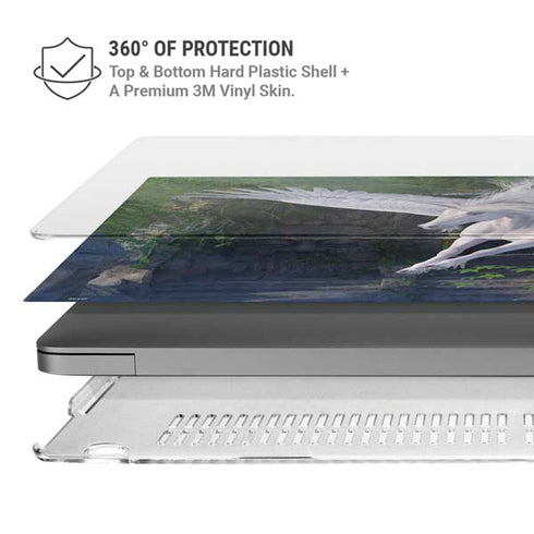 Soaring Pegasus by Laurie Prindle MacBook Pro 14in (2021-24) Case plus Skin
