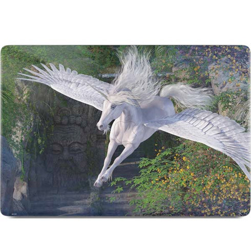 Soaring Pegasus by Laurie Prindle MacBook Skins