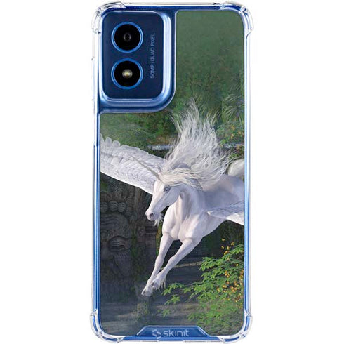 Soaring Pegasus by Laurie Prindle Moto G 5G (2024) Clear Case