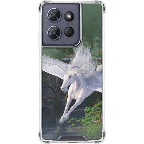 Soaring Pegasus by Laurie Prindle Moto G Power 5G (2025) Clear Case