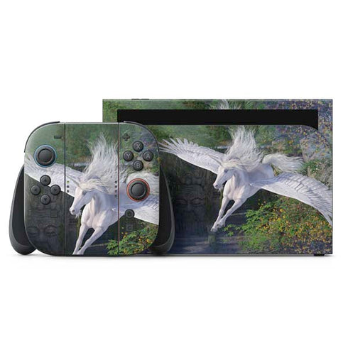 Soaring Pegasus by Laurie Prindle Nintendo Switch 2 (2025) with Joy-Con Skin