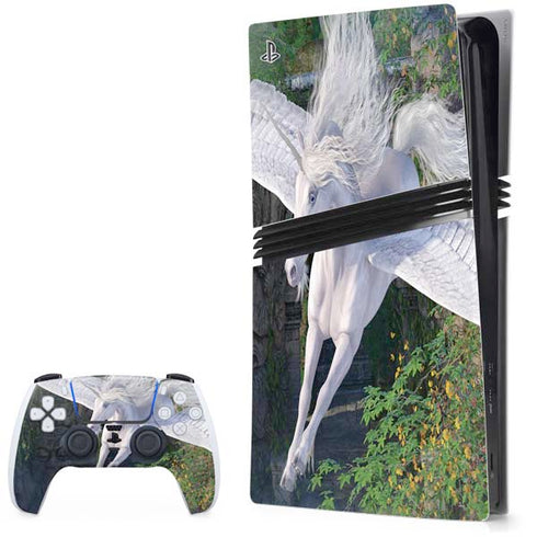 Soaring Pegasus by Laurie Prindle PS5 Pro Bundle Skin