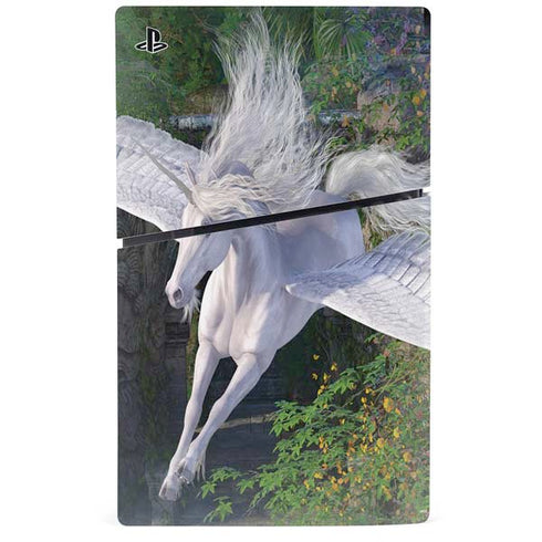 Soaring Pegasus by Laurie Prindle PS5 Slim Digital Edition Console Skin