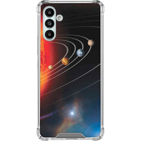 StockTrek Solar System Galaxy A13 5G Clear Case