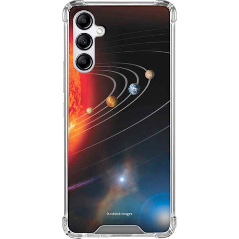 StockTrek Solar System Galaxy A15 5G Clear Case