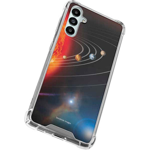 StockTrek Solar System Galaxy A15 5G Clear Case