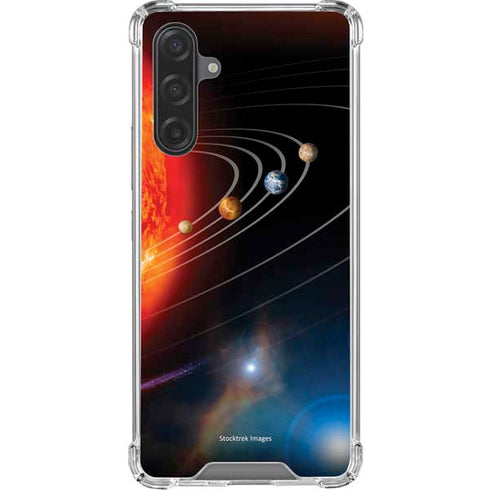 StockTrek Solar System Galaxy A17 Clear Case