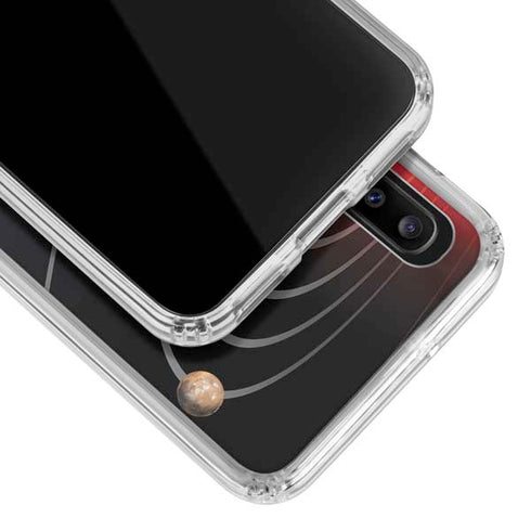StockTrek Solar System Galaxy A20 Clear Case