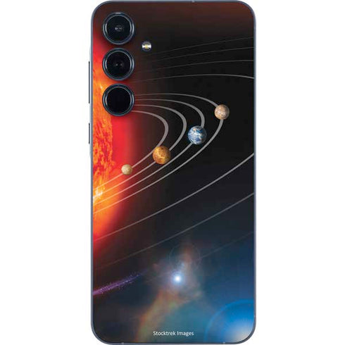 StockTrek Solar System Galaxy A35 5G Skin