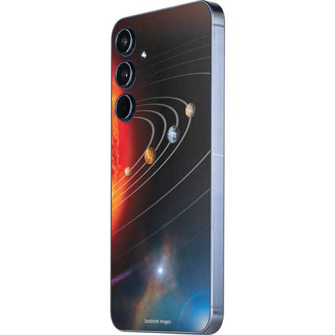 StockTrek Solar System Galaxy A35 5G Skin