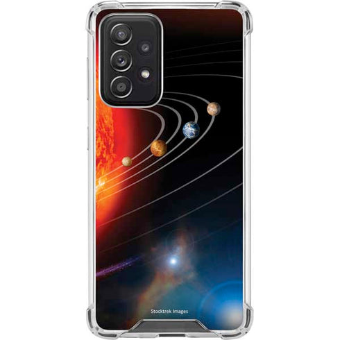StockTrek Solar System Galaxy A52 5G Clear Case