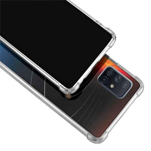 StockTrek Solar System Galaxy A71 5G Clear Case