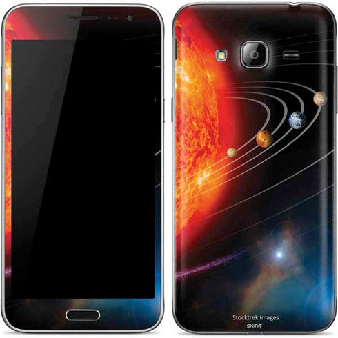 StockTrek Solar System Galaxy J3 Skin