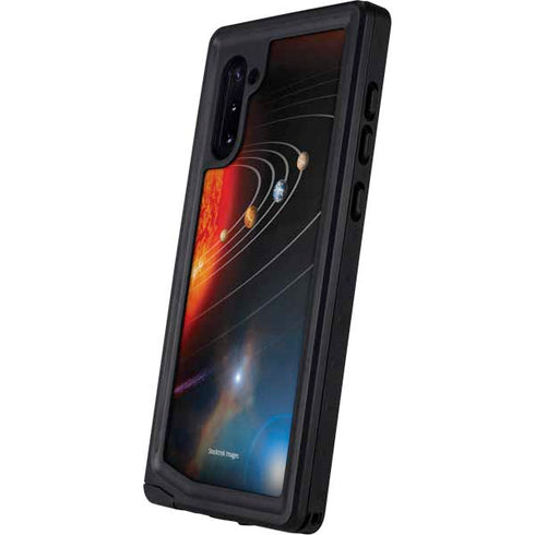 StockTrek Solar System Galaxy Note 10 Waterproof Case