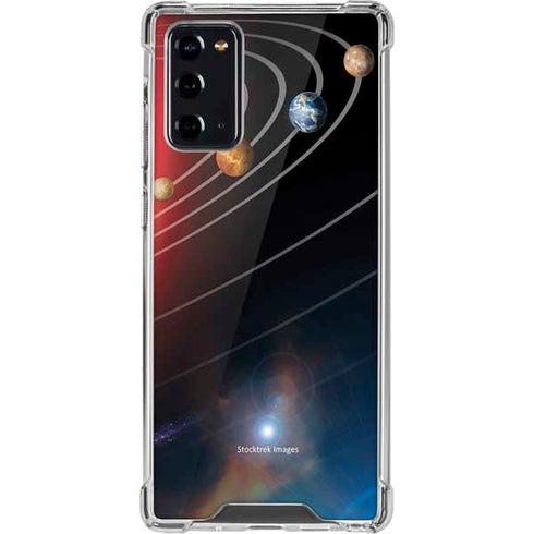 StockTrek Solar System Galaxy Note20 5G Clear Case