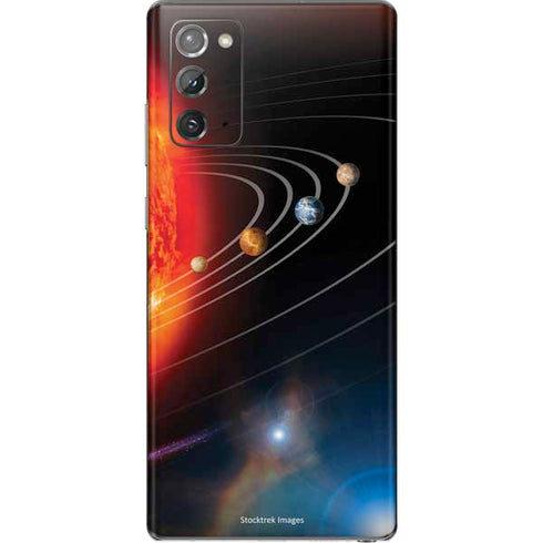 StockTrek Solar System Galaxy Note20 5G Skin