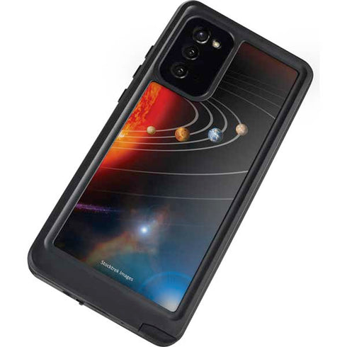StockTrek Solar System Galaxy Note20 5G Waterproof Case