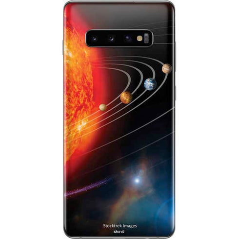 StockTrek Solar System Galaxy S10 Plus Skin