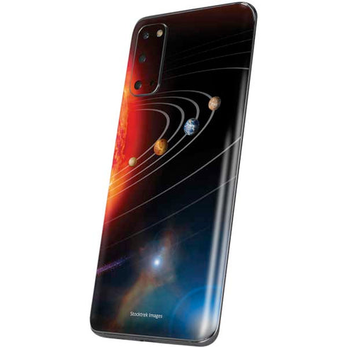 StockTrek Solar System Galaxy S20 Skin