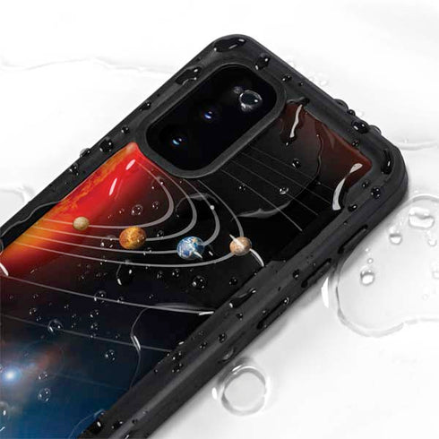StockTrek Solar System Galaxy S20 Waterproof Case