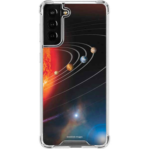 StockTrek Solar System Galaxy S21 FE Clear Case