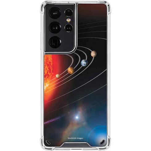 StockTrek Solar System Galaxy S21 Ultra 5G Clear Case