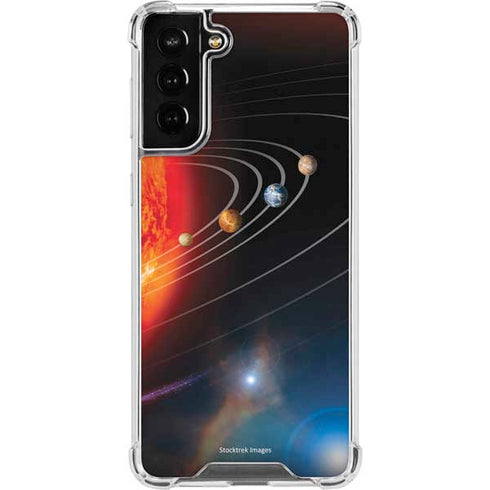 StockTrek Solar System Galaxy S22 Plus Clear Case