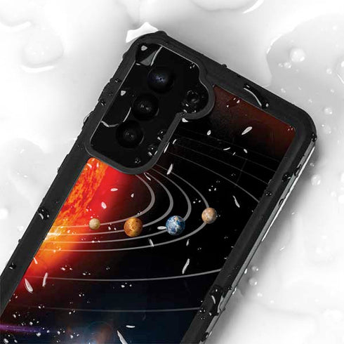 StockTrek Solar System Galaxy S23 Plus Waterproof Case