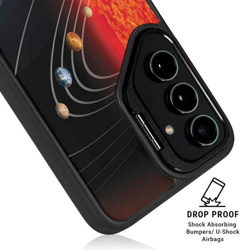 StockTrek Solar System Galaxy S25 Kickstand Case