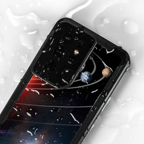StockTrek Solar System Galaxy S24 Ultra Waterproof Case