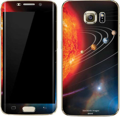 StockTrek Solar System Galaxy S7 Edge Skin