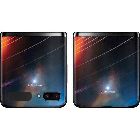 StockTrek Solar System Galaxy Z Flip Skin