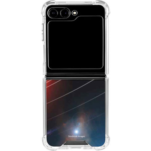 StockTrek Solar System Galaxy Z Flip5 5G Clear Case
