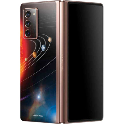 StockTrek Solar System Galaxy Z Fold2 5G Skin