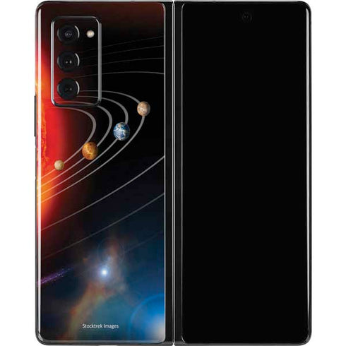StockTrek Solar System Galaxy Z Fold2 5G Skin