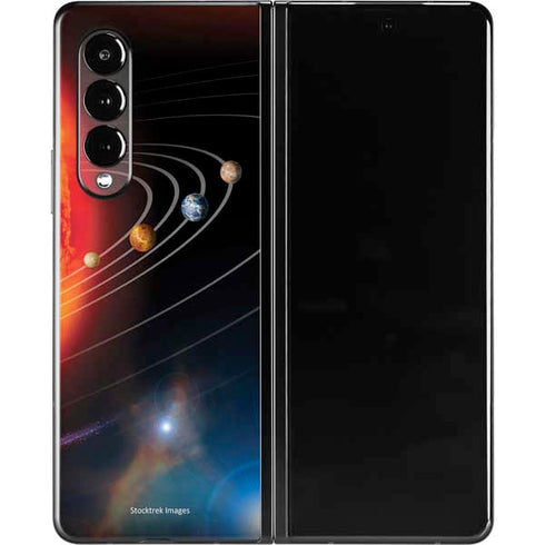 StockTrek Solar System Galaxy Z Fold3 5G Skin