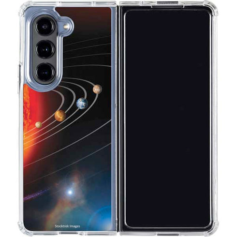 StockTrek Solar System Galaxy Z Fold5 5G Clear Case