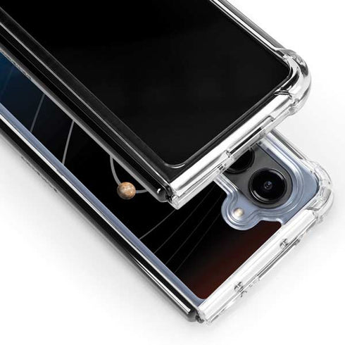 StockTrek Solar System Galaxy Z Fold5 5G Clear Case