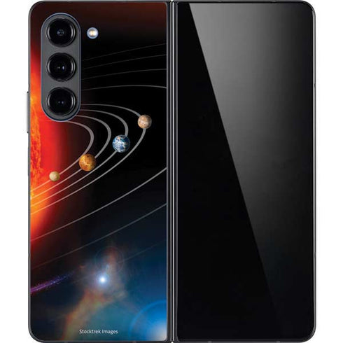 StockTrek Solar System Galaxy Z Fold5 5G Skin