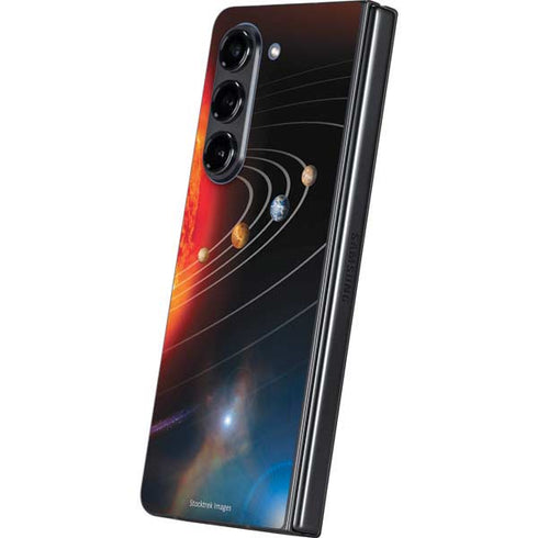 StockTrek Solar System Galaxy Z Fold5 5G Skin