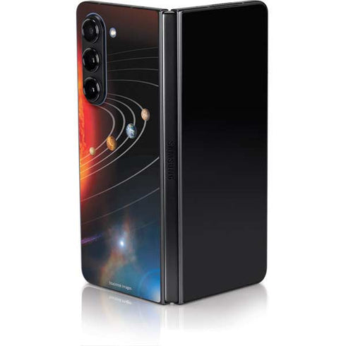 StockTrek Solar System Galaxy Z Fold5 5G Skin