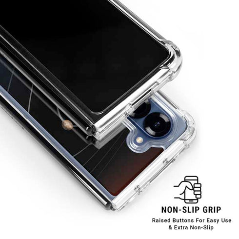 StockTrek Solar System Galaxy Z Fold6 Clear Case