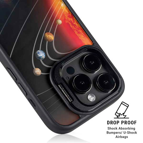 StockTrek Solar System iPhone 13 Pro Kickstand Case
