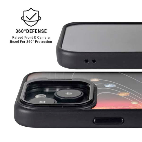 StockTrek Solar System iPhone 14 Plus Kickstand Case