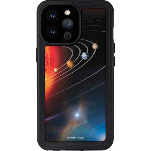 StockTrek Solar System iPhone 14 Pro Max Waterproof Case