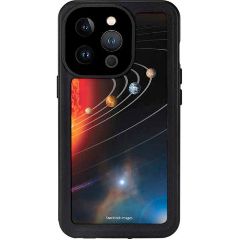 StockTrek Solar System iPhone 14 Pro Waterproof Case