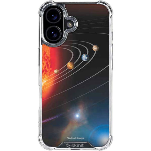 StockTrek Solar System iPhone 16 Plus Clear Case