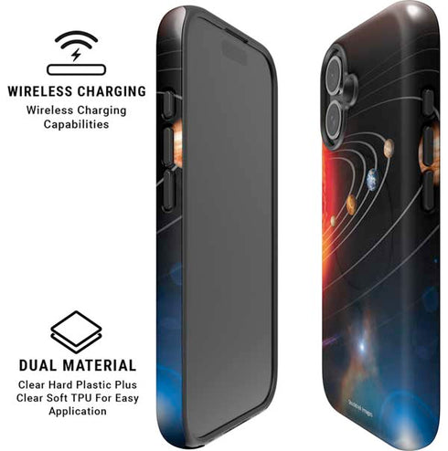 StockTrek Solar System iPhone 16 Plus Magsafe Impact Case