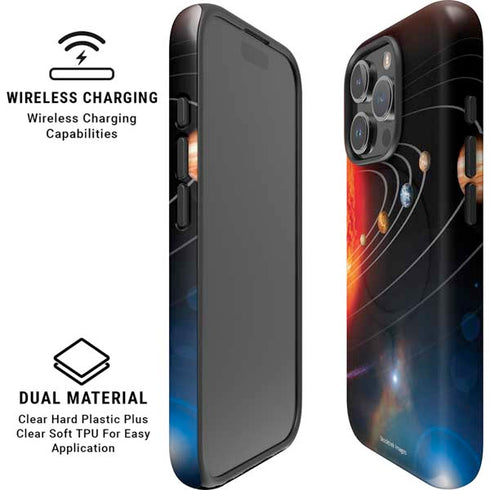 StockTrek Solar System iPhone 16 Pro Magsafe Impact Case