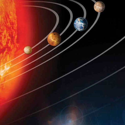 StockTrek Solar System iPhone XS Max Skin